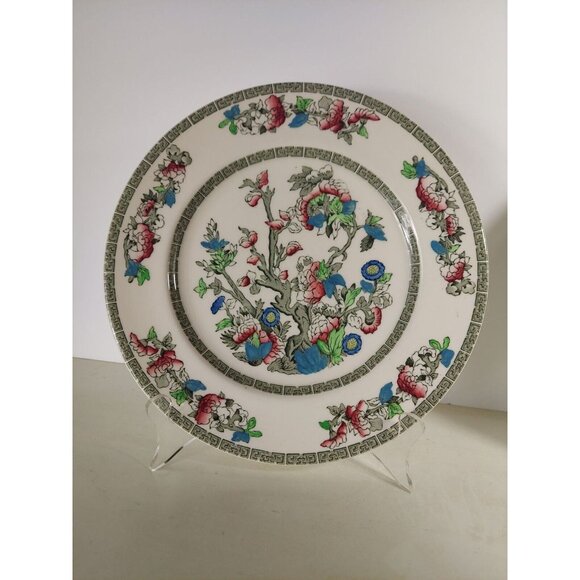 3 Johnson Bros Indian Tree 10" Dinner Plates - Picture 2 of 3
